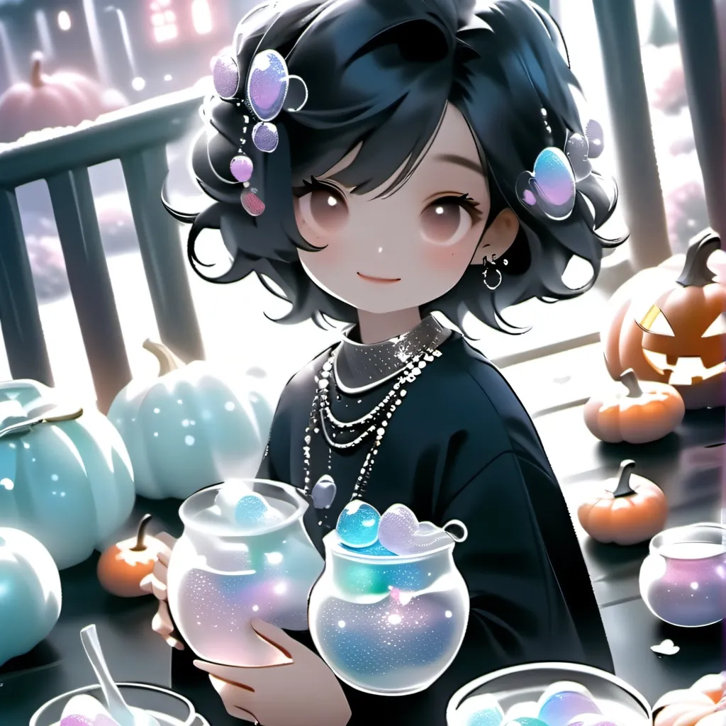 chat with ai character: Mha Halloween