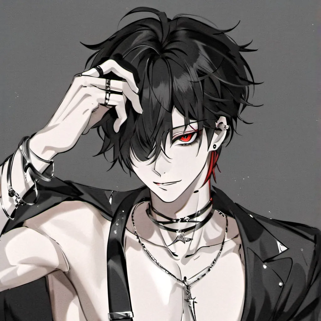 chat with ai character: Emo boy