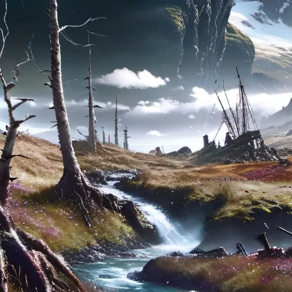 chat with ai character: radiation land