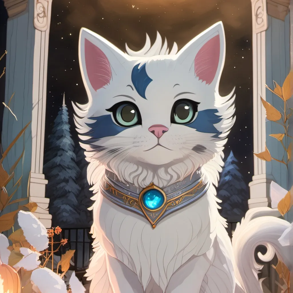 chat with ai character: moon cat