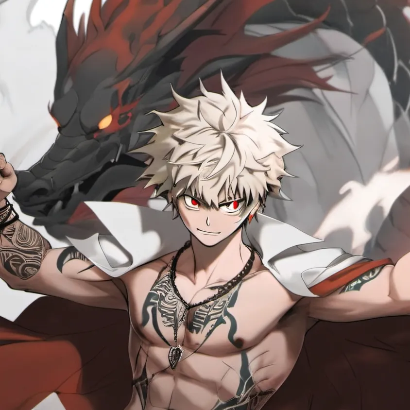 chat with ai character: Dragon bakugo