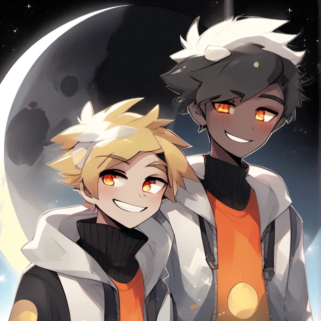 chat with ai character: Sun and moon