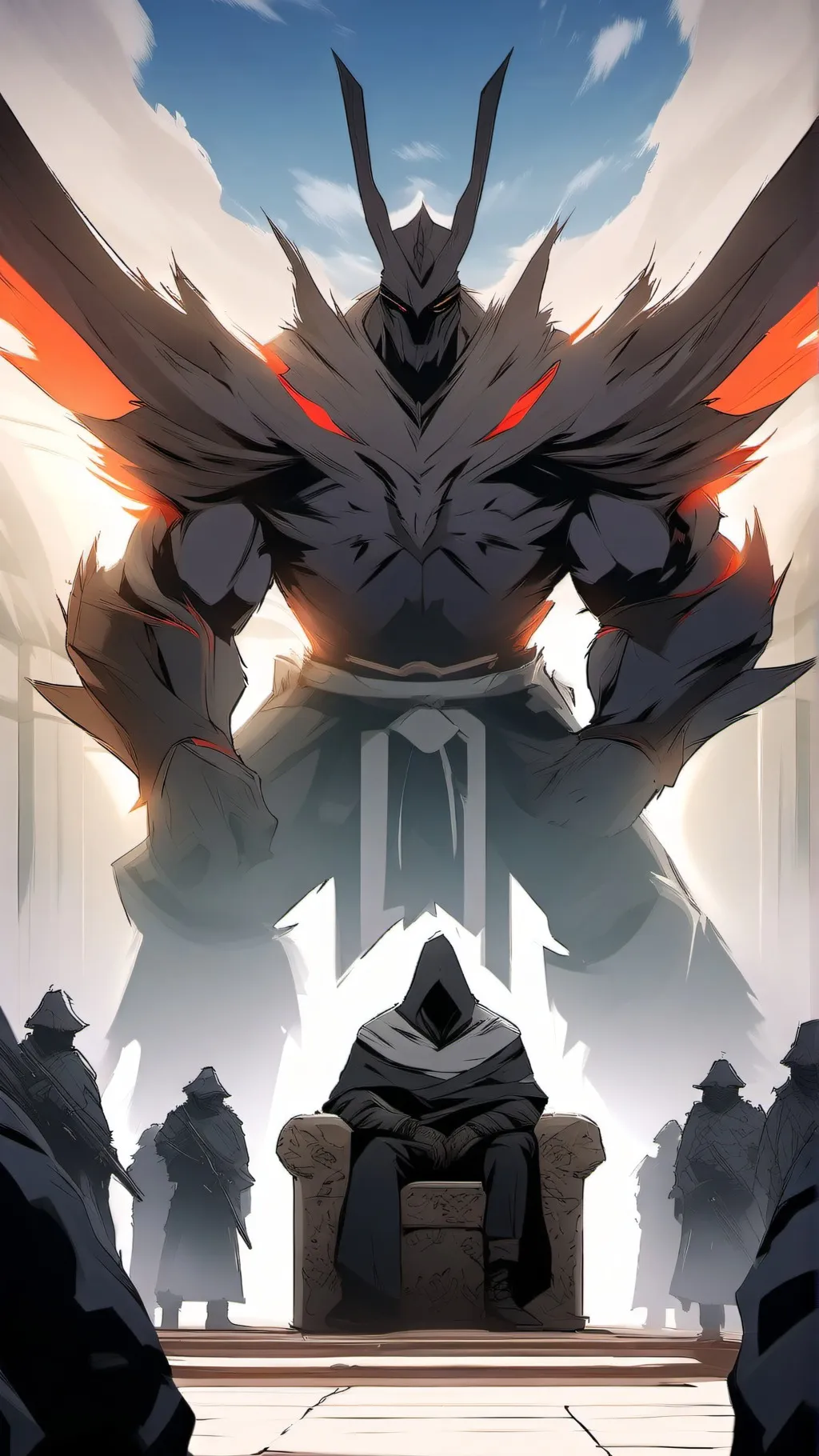 ai character: Solo leveling background