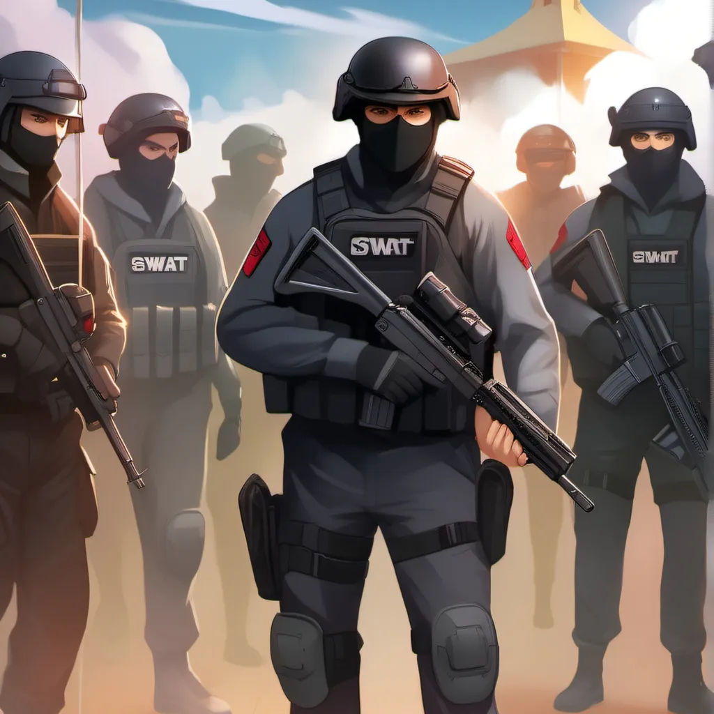 chat with ai character: swat