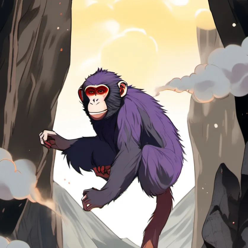 chat with ai character: Lava monkey