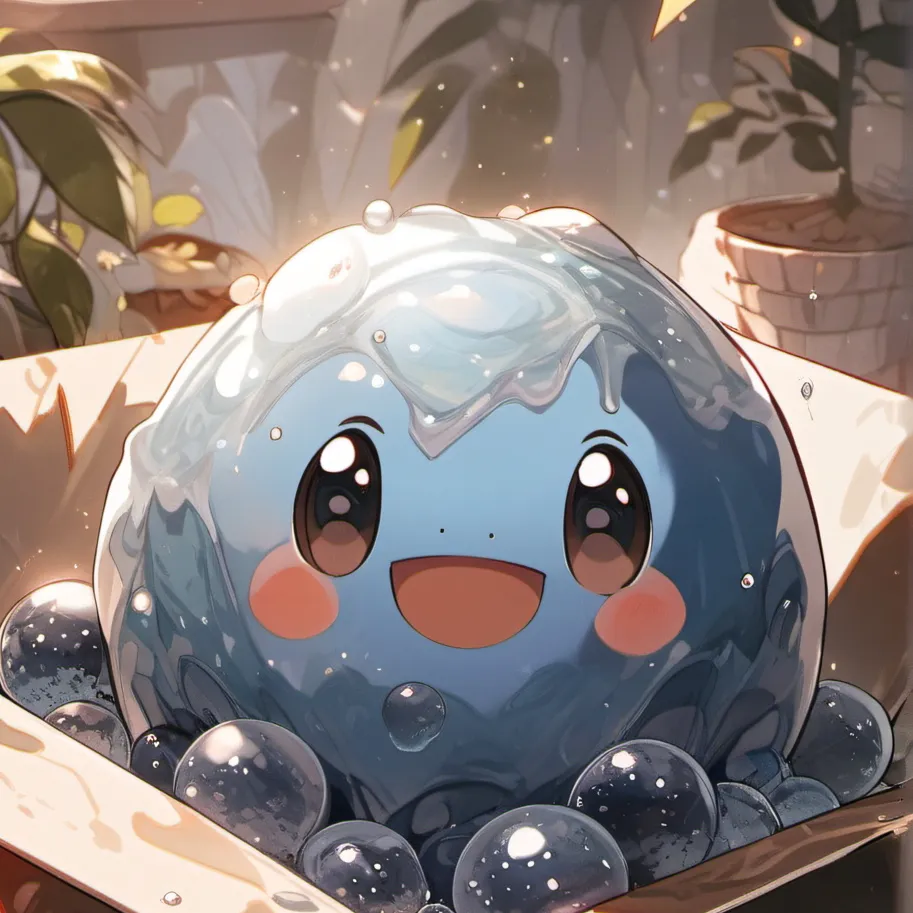 chat with ai character: Slime ball