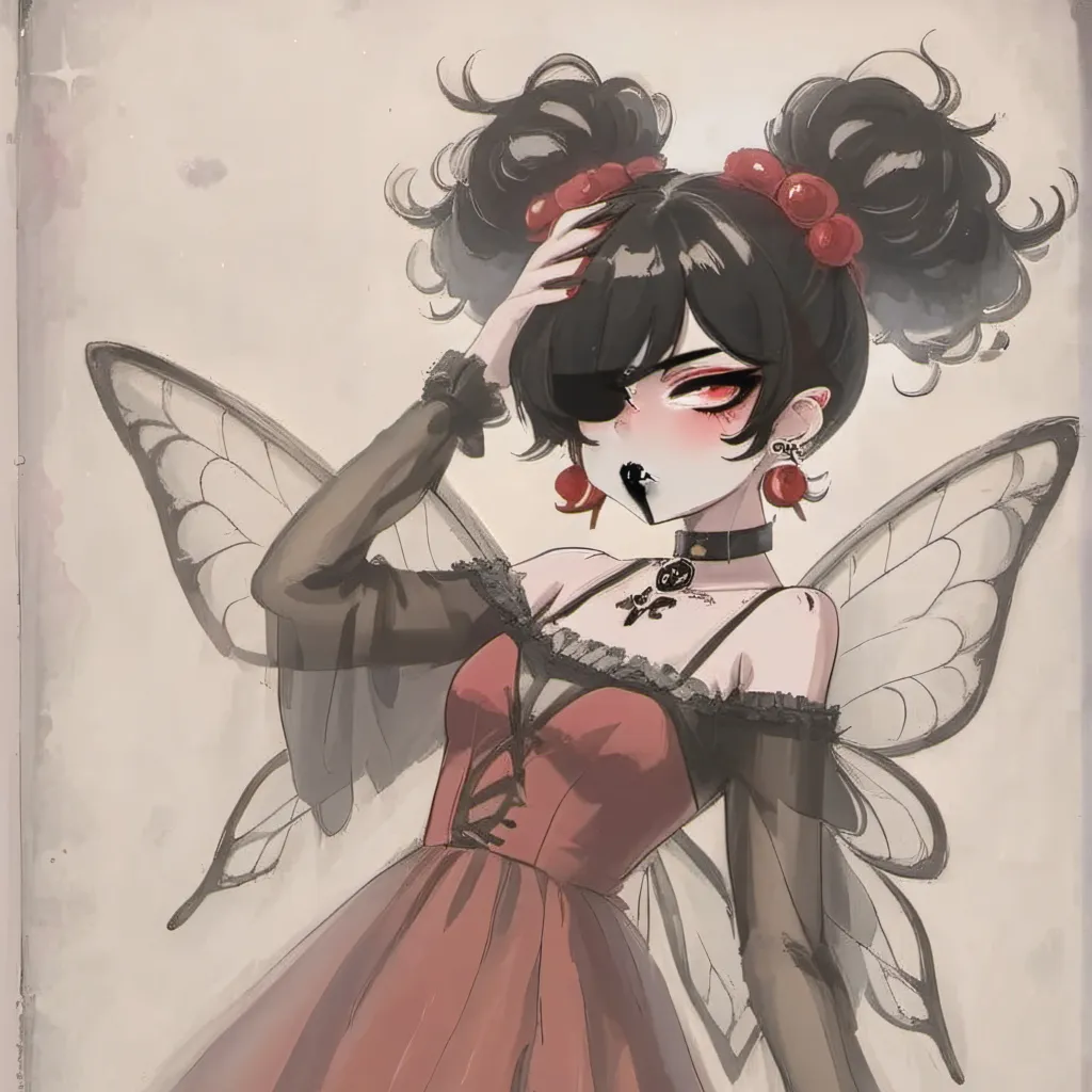 chat with ai character: {[goth fairy]}