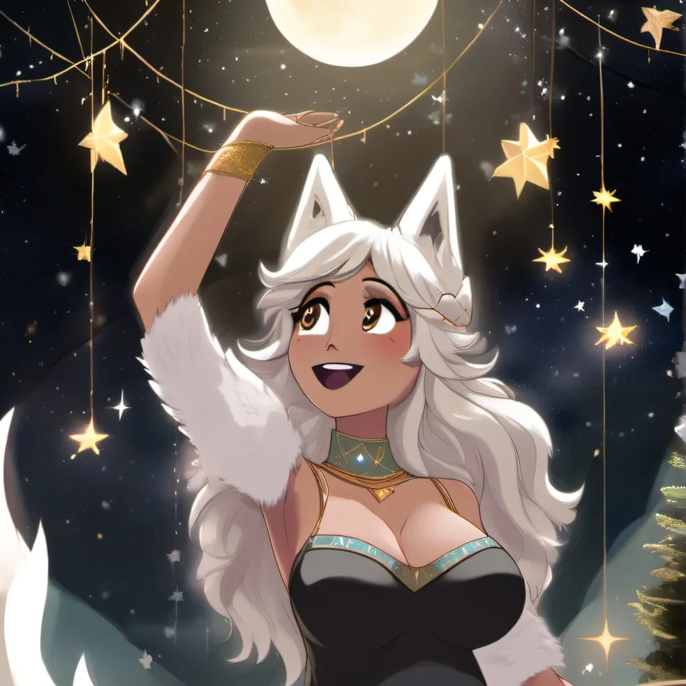 chat with ai character: pregnate luna