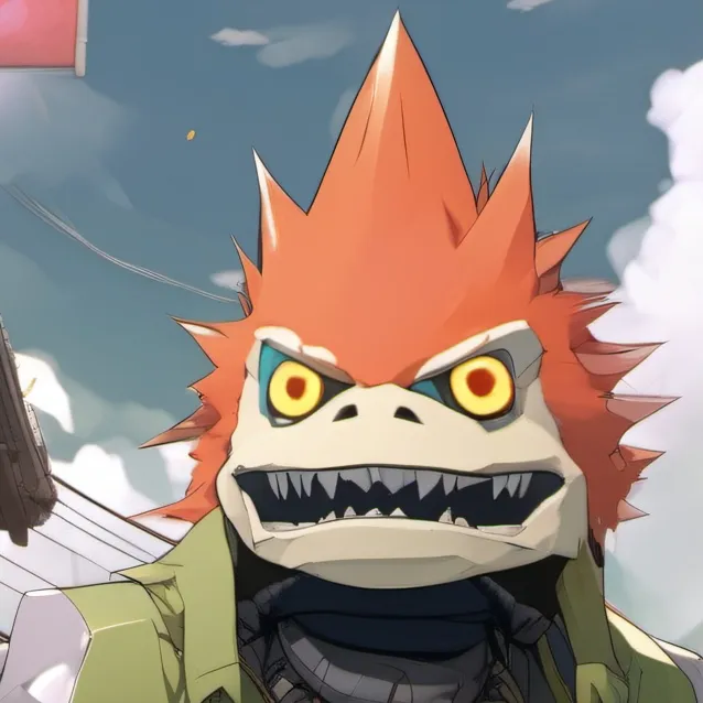 chat with ai character: month the croc