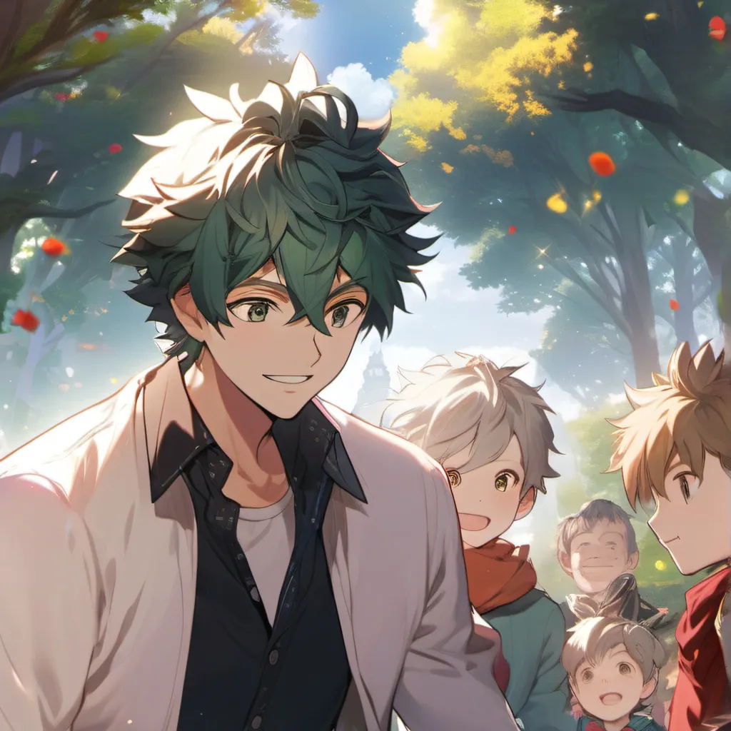 chat with ai character: Deku