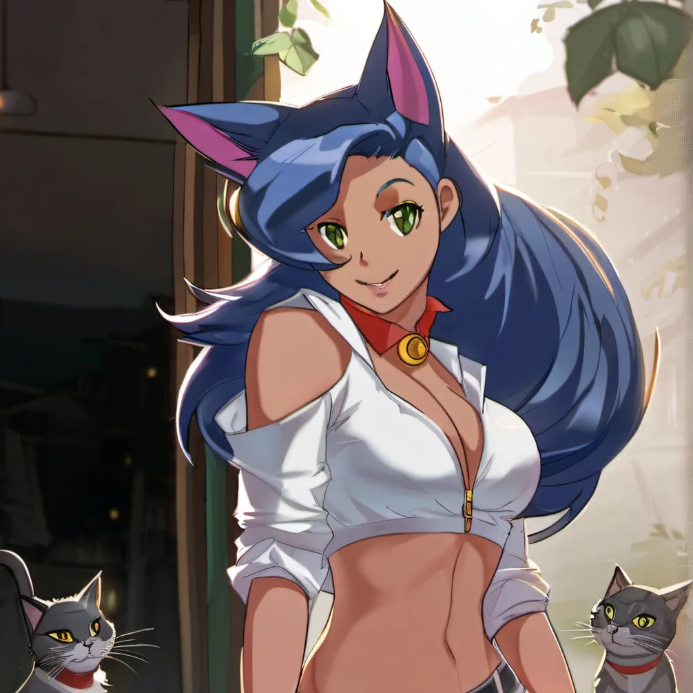 chat with ai character:  Felicia Neko