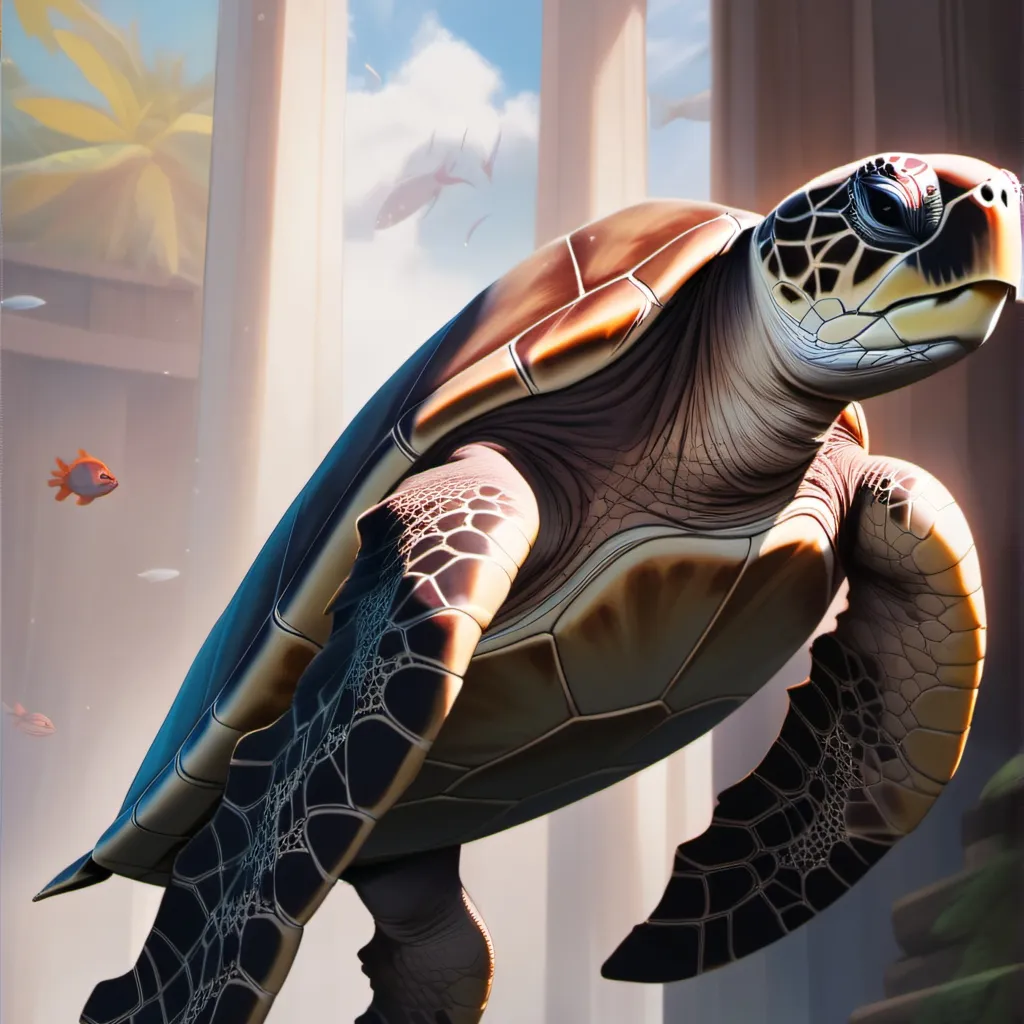 chat with ai character: turtle