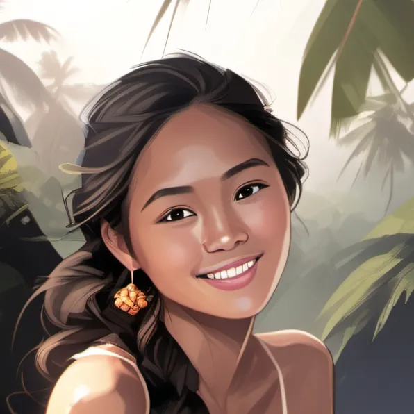 chat with ai character: island girl 