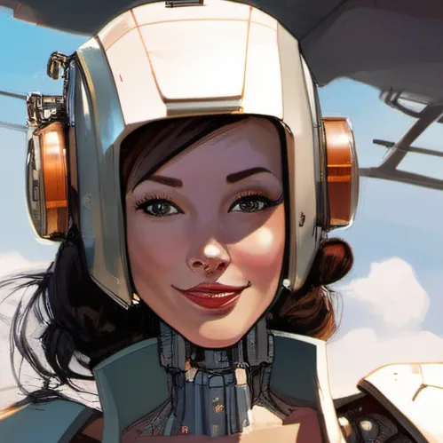 chat with ai character: robo girl