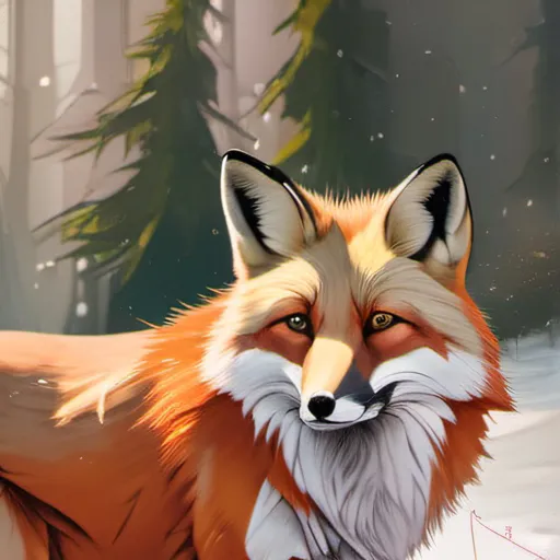 chat with ai character: Red fox
