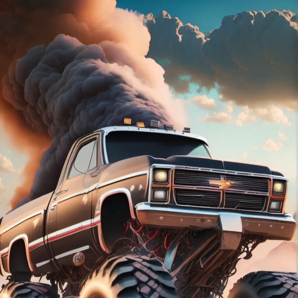 chat with ai character: Monster truck