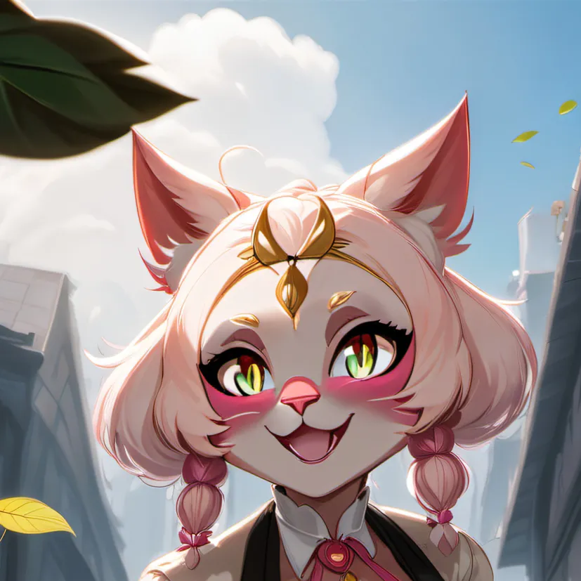 chat with ai character: Lady Mew
