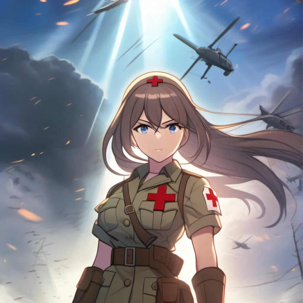 chat with ai character: Giantess Medic