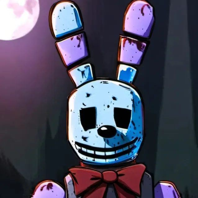 chat with ai character: Withered bonnie