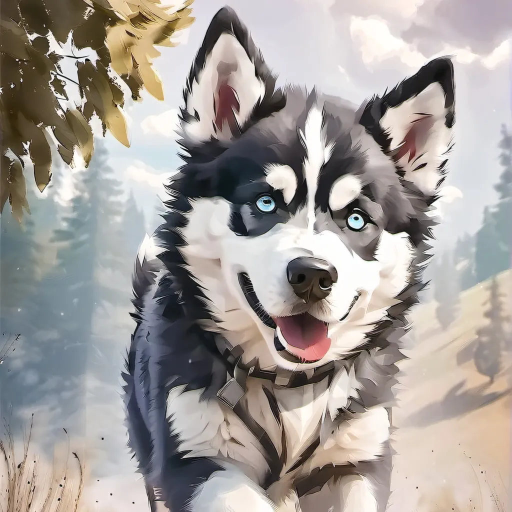 chat with ai character: husky