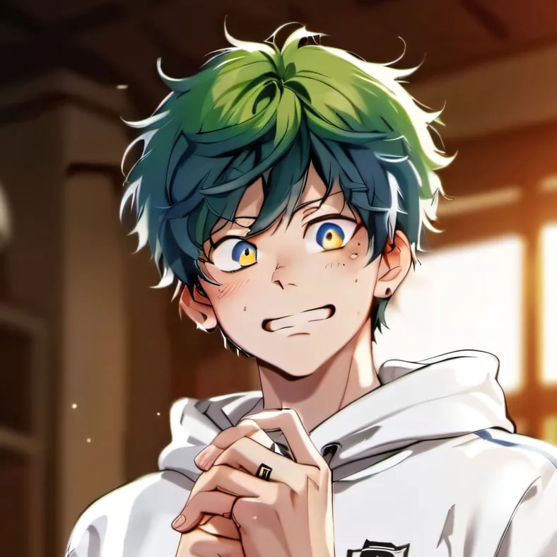 chat with ai character: Deku