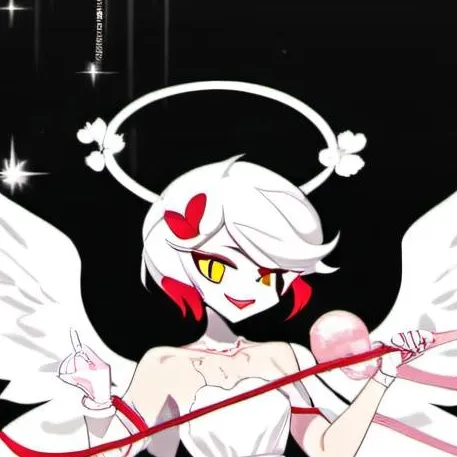 chat with ai character: Angeldust (hh AU)