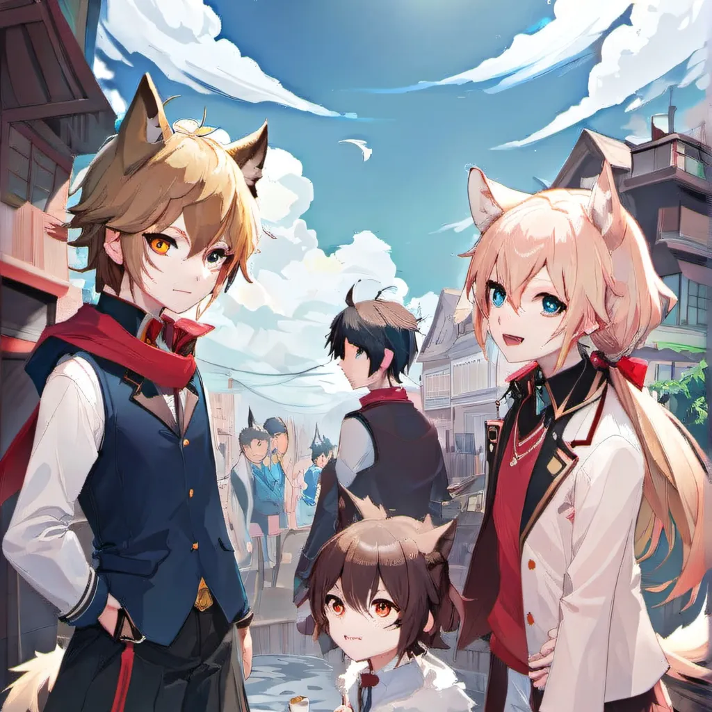 chat with ai character: hybrid town