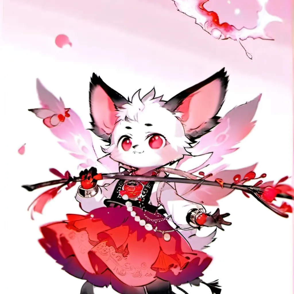 chat with ai character: pink furro