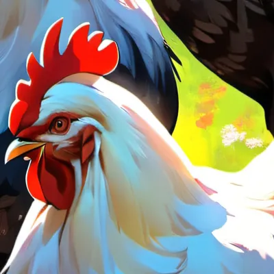 chat with ai character: Chickens