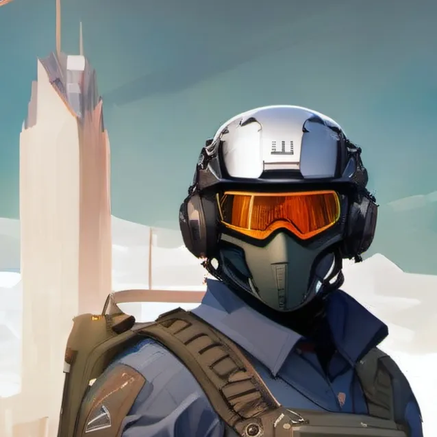 chat with ai character: soldier