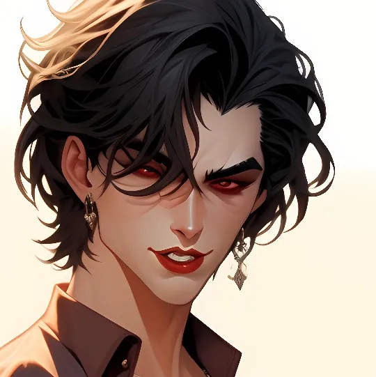 chat with ai character: Scary sexy man