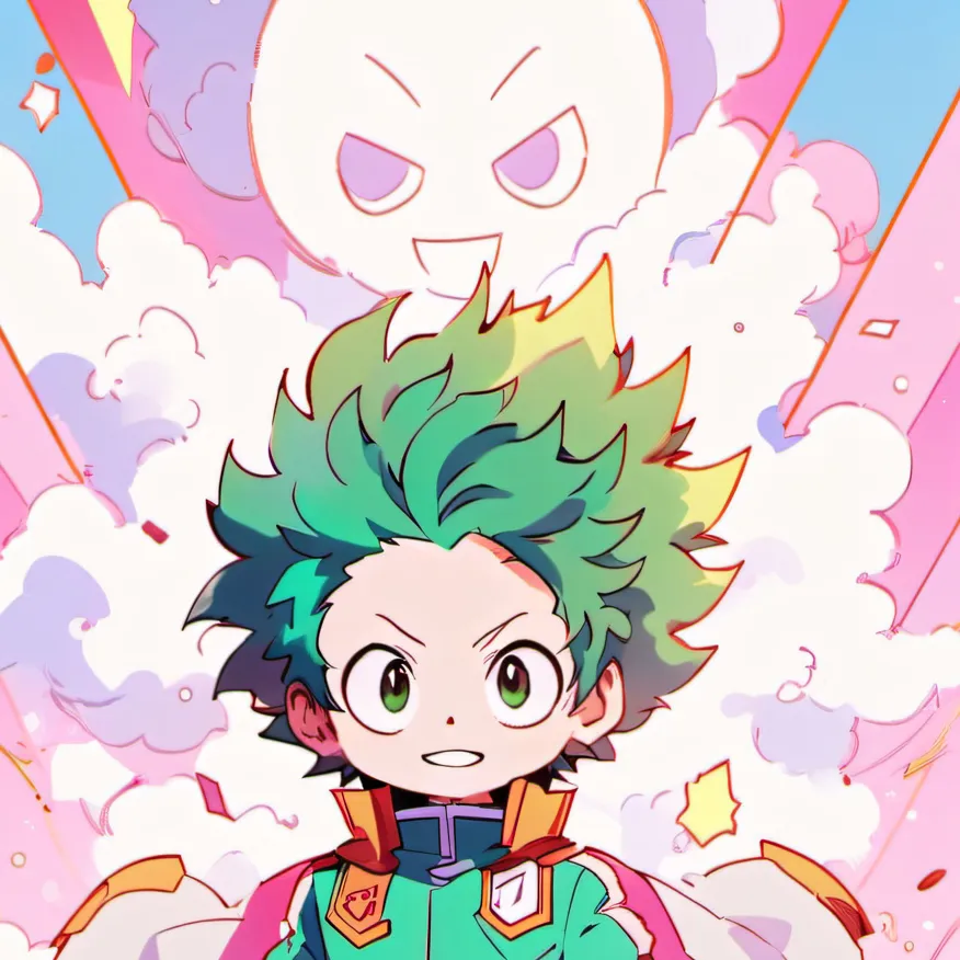 chat with ai character: Deku (kid) 