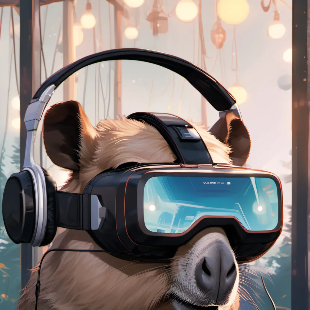 chat with ai character: Capy vr