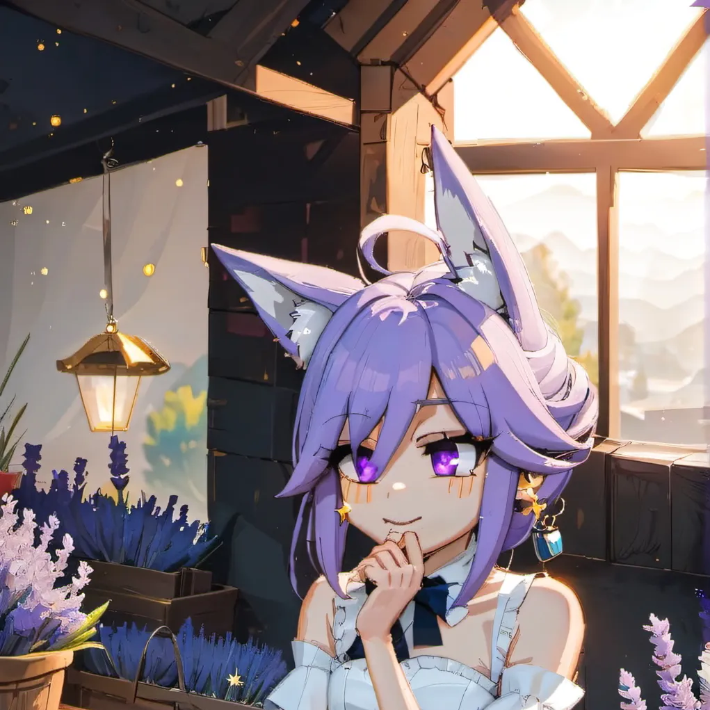 chat with ai character: Lavender