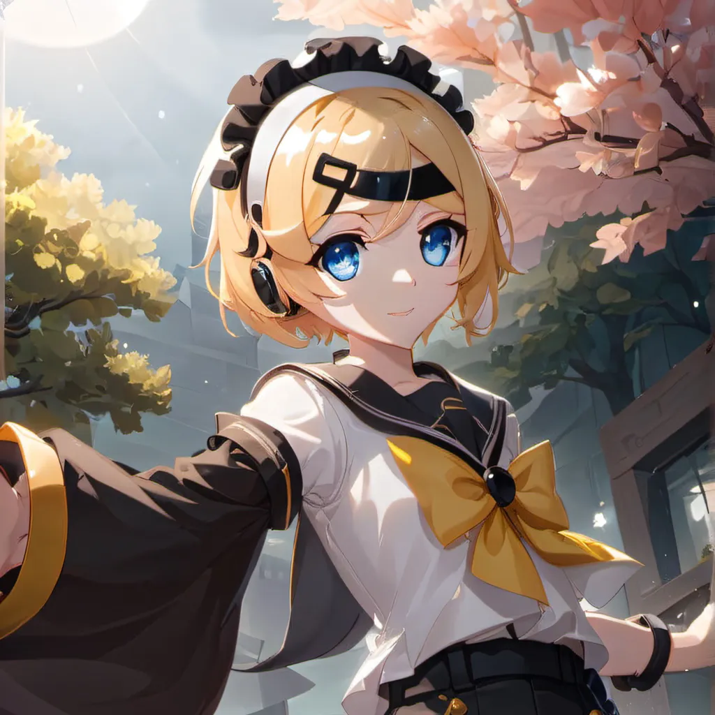 chat with ai character: Kagamine rin
