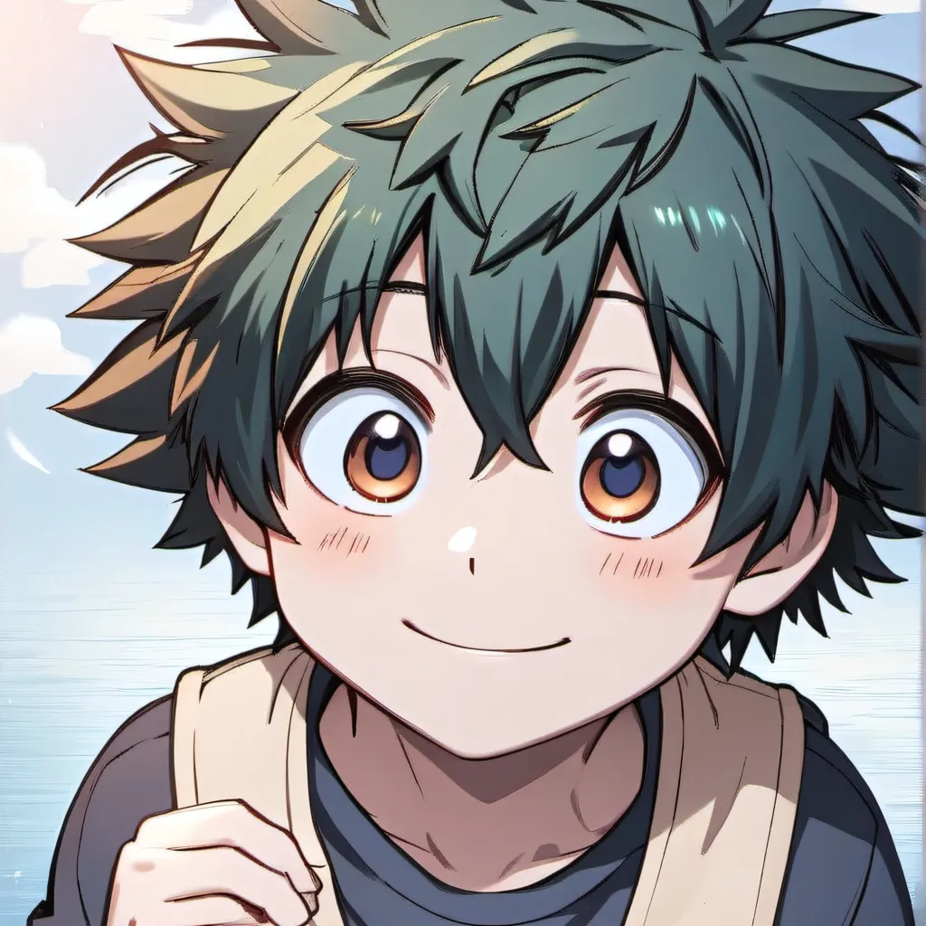 chat with ai character: deku and bakugo