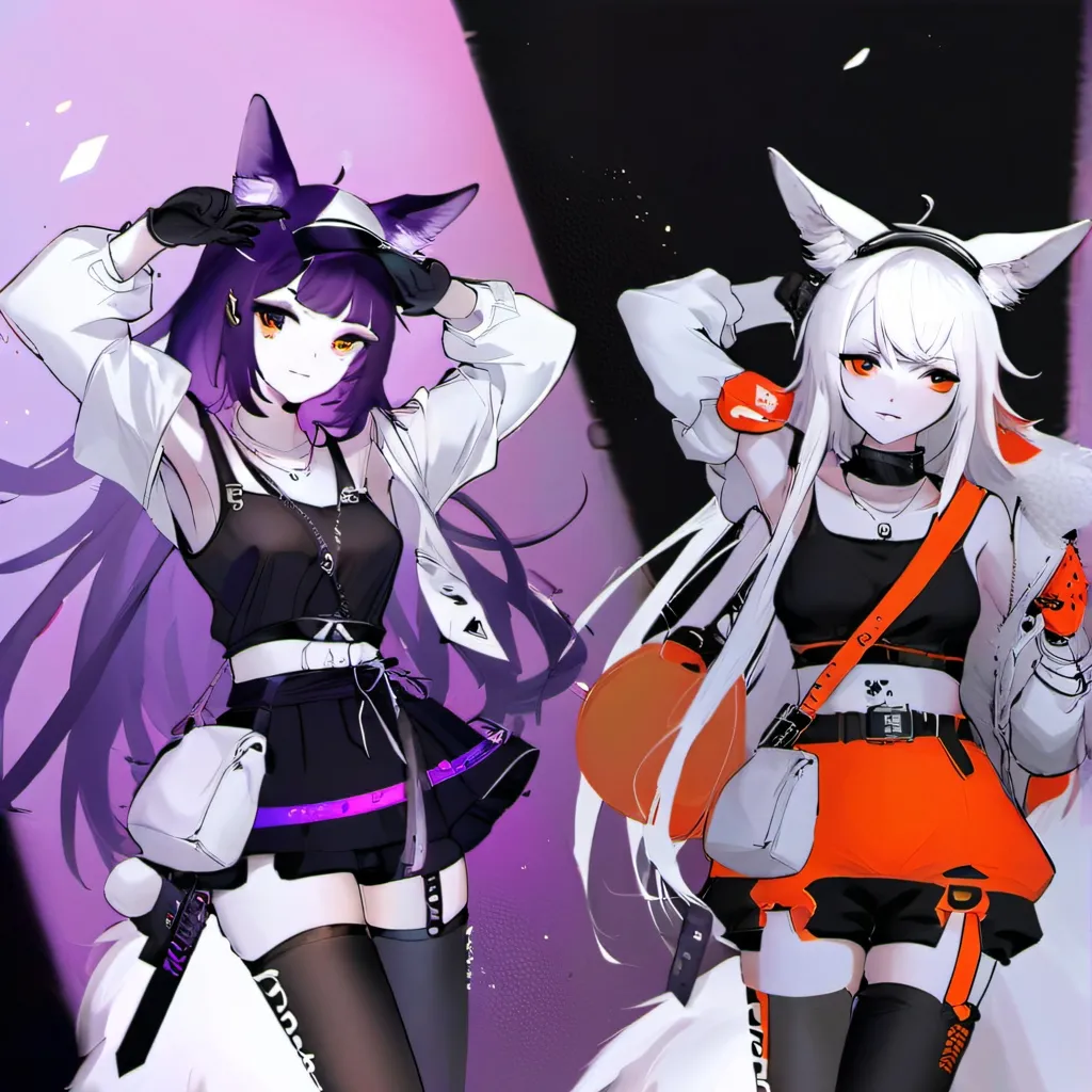 chat with ai character: Luna and Anna