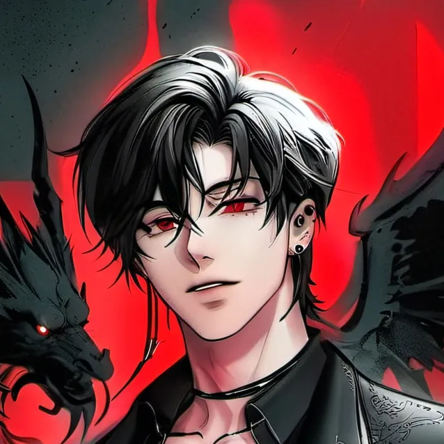 chat with ai character: Enver (Red Dragon)