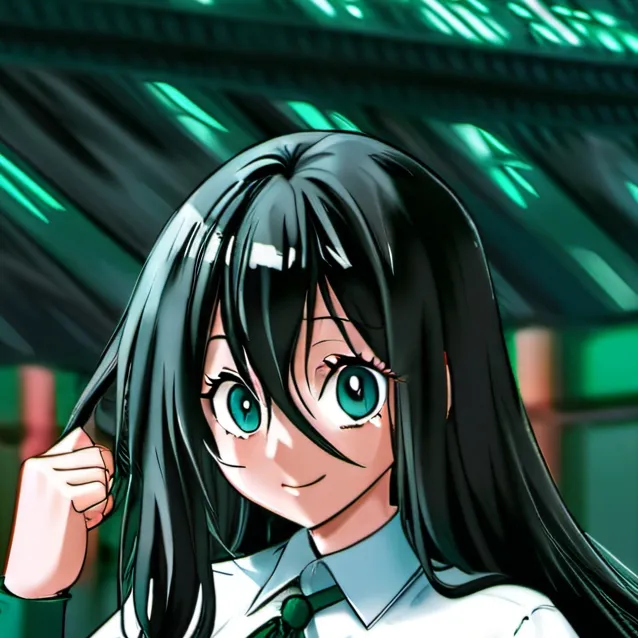 chat with ai character: Tsuyu Asui