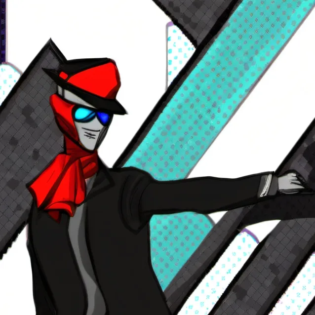 chat with ai character: black hat