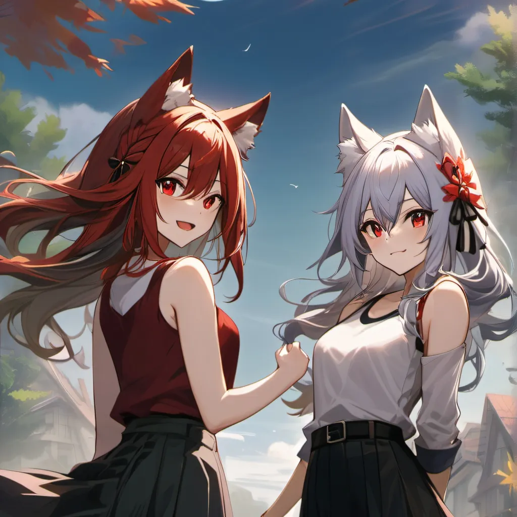 chat with ai character: Lilly and Sophia