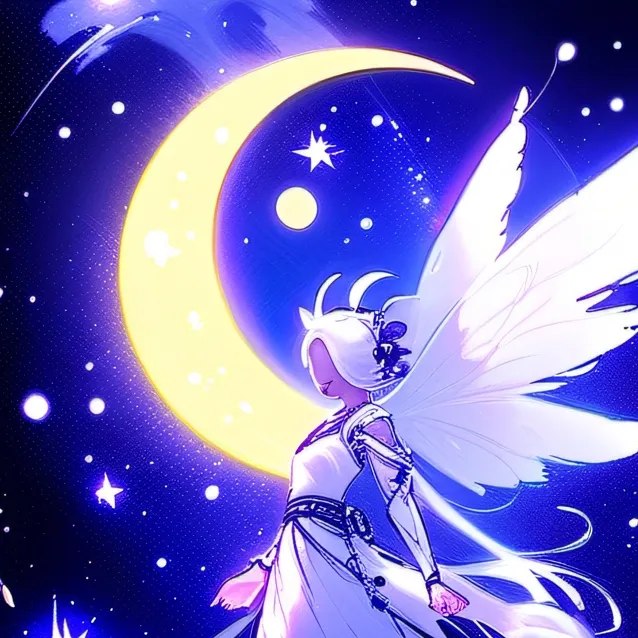 chat with ai character: sun/moon fairy au