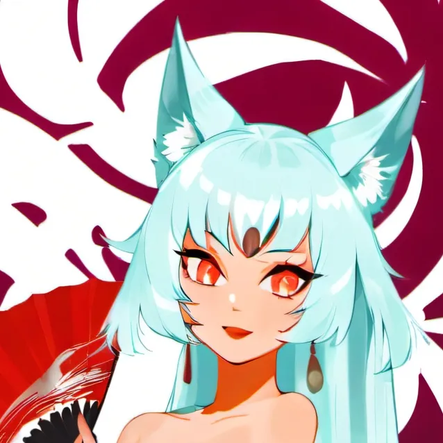 chat with ai character: kumiho cookie