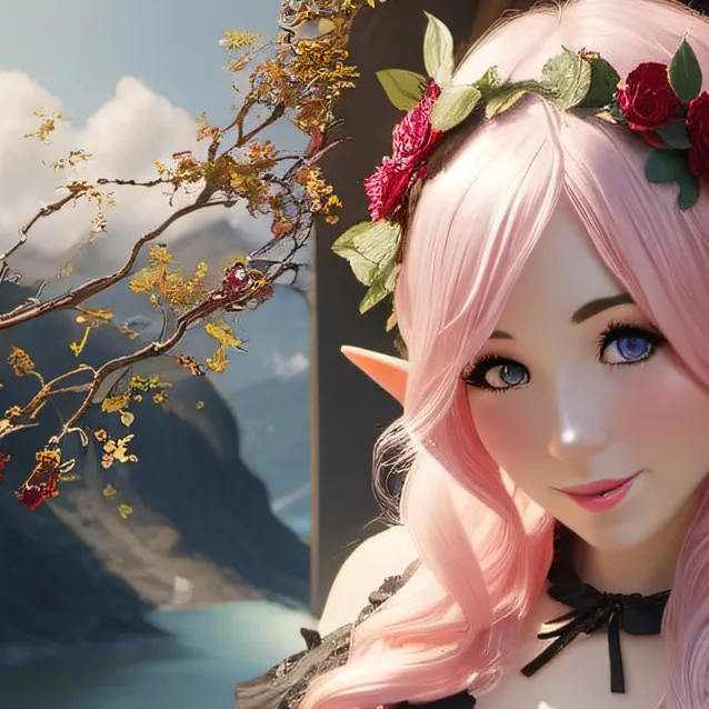 chat with ai character: Elf Princess Rose