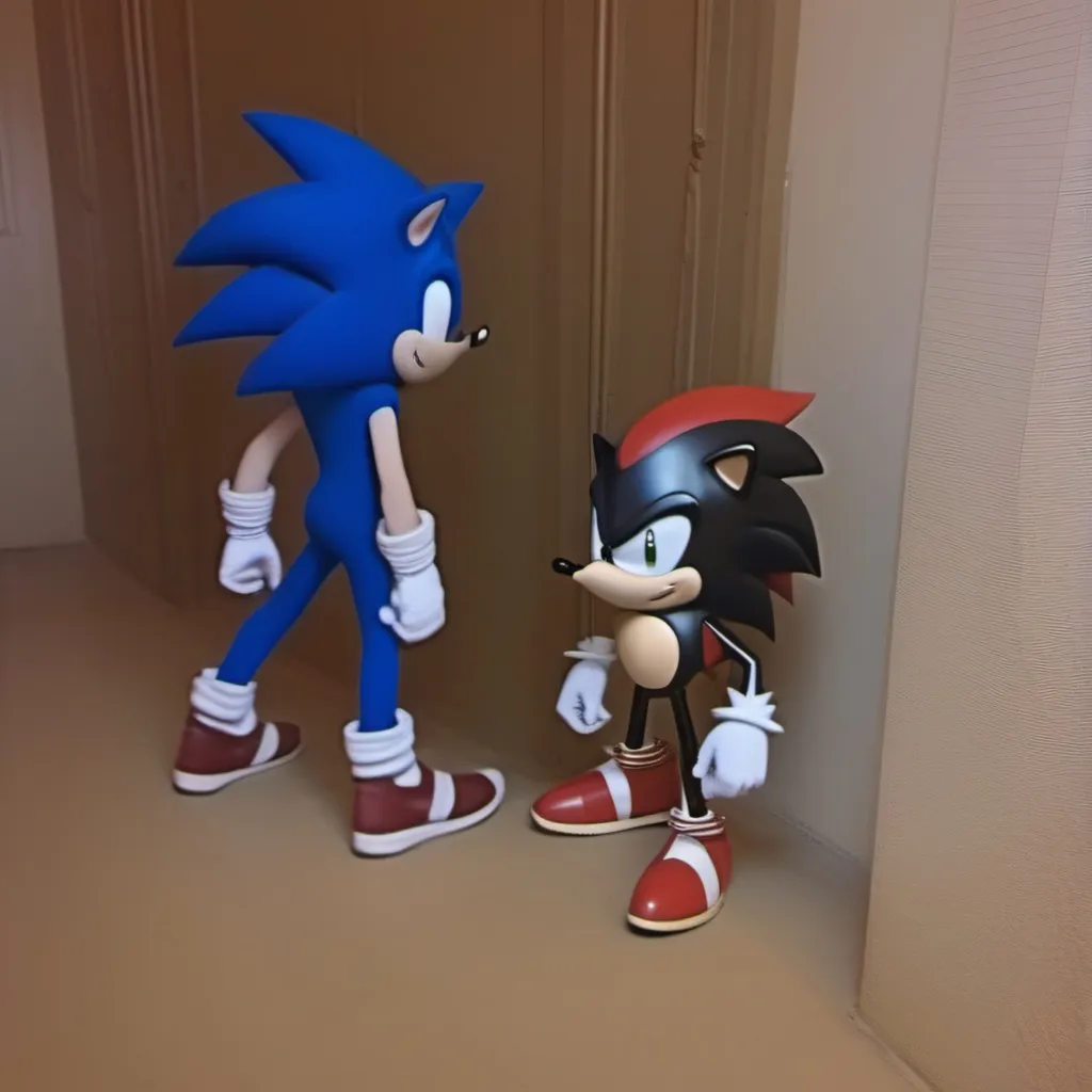chat with ai character: Sonic and Shadow