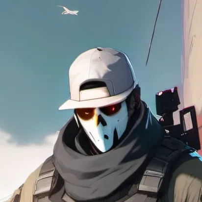 chat with ai character: Ghost from cod