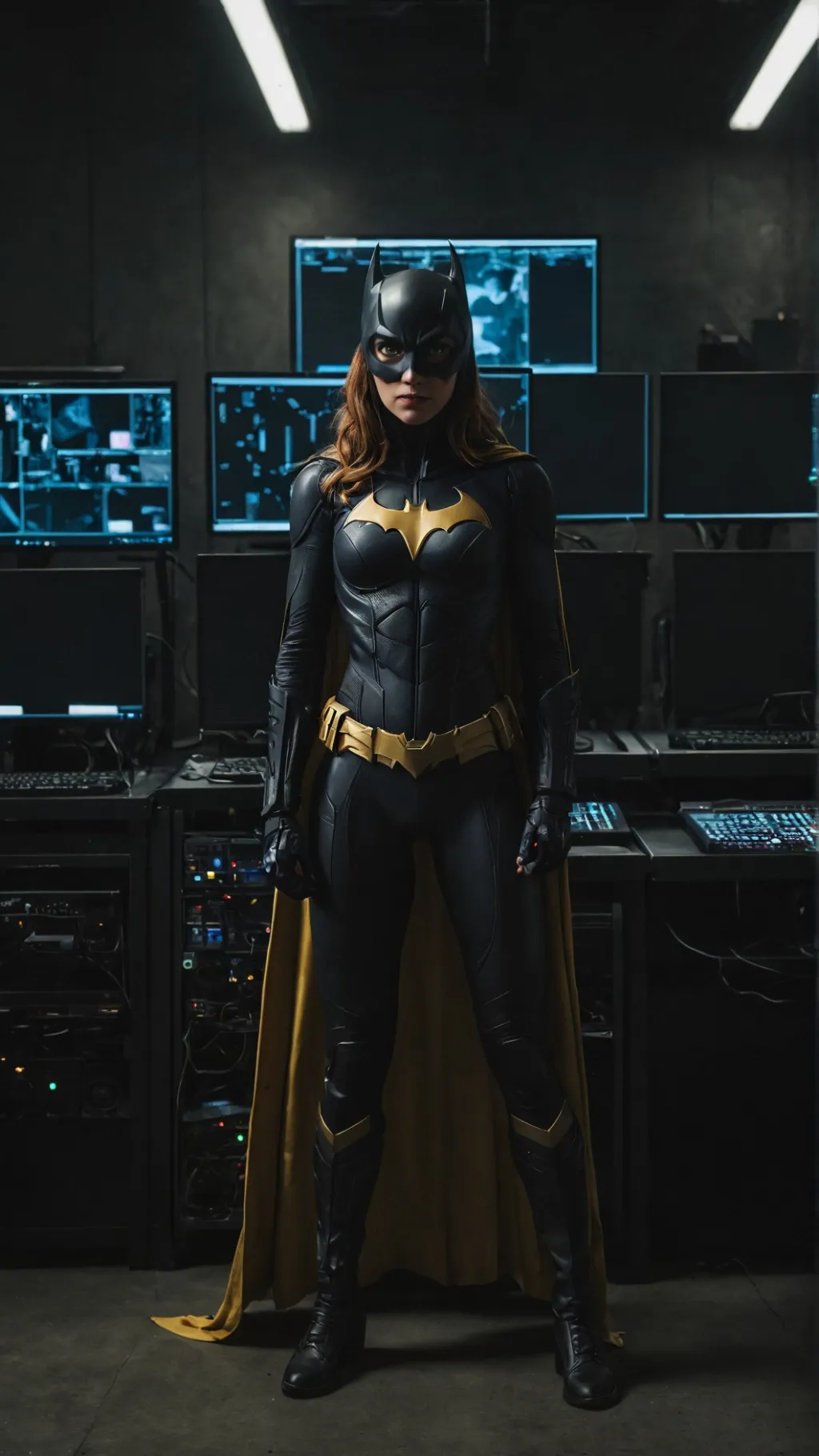 ai character: Batgirl background