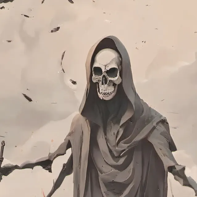 chat with ai character: death