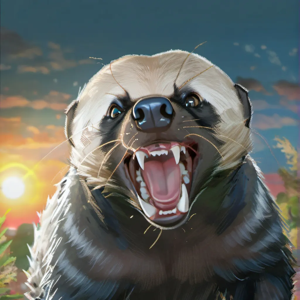 chat with ai character: Honey Badger.