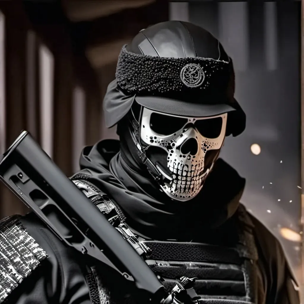 chat with ai character: ghost 